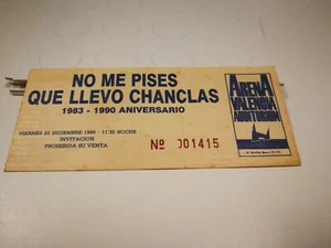 Concert Ticket Don't Step On Me I'm Wearing Flip Flops - Picture 1 of 2