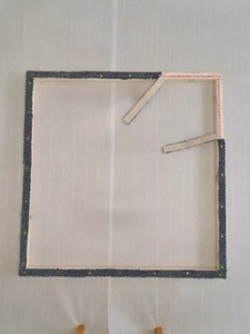 Telaio aggancio tappeto/telaio ago punzone 98 x 98 cm - Foto 1 di 1