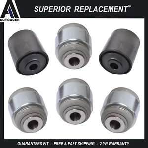 Rear Lower Control Arm Fluid Filled Hydra bushing Kit 6p for JAGUAR S-TYPE 02-08 - Picture 1 of 9