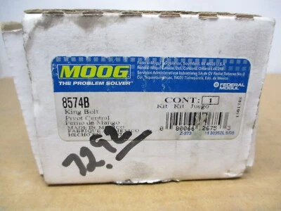 Moog 8574B Steering King Pin Set INCOMPLETE - Image 1 of 4