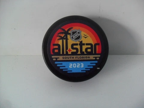 2023 NHL All Star Game Puck - BRAND NEW! Florida Panthers Hockey FLA Live Arena Cover