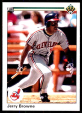 1990 Upper Deck  #426  Jerry Browne   2nd Base   Cleveland Indians FREE shipping