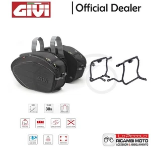 TMT2126 + EA101 GIVI COPPIA BORSE LATERALI + STAFFE YAMAHA XSR 700 2018 2019 - Foto 1 di 4