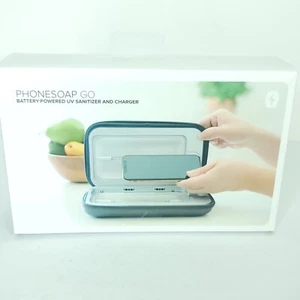 PhoneSoap Go batteriebetriebenes Smartphone UV Desinfektionsmittel tragbares Ladegerät indigo neu - Bild 1 von 6