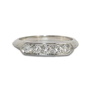 Platinum Diamond Ring 0.25ct - Picture 1 of 7
