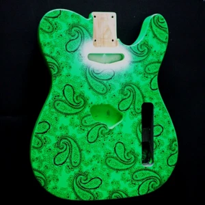 Cuerpo de guitarra TELEcaster ameba 2,48 Kg 2 hechizos aliso - Imagen 1 de 6