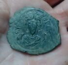 Ancient  Phocas Bronze  Follis Coin 7Th Century Ad 602 To 610 35Mm Huge !