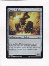 Magic: MTG: Battlebond: Foil: Stone Golem