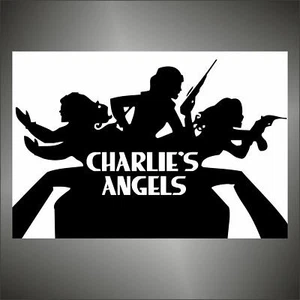 adesivo charlie's angels sticker decal autocollant aufkleber  pegatina - Bild 1 von 1