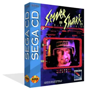 - Sewer Shark CD Spare Game Case + Box Art Work Cover Only - Picture 1 of 2