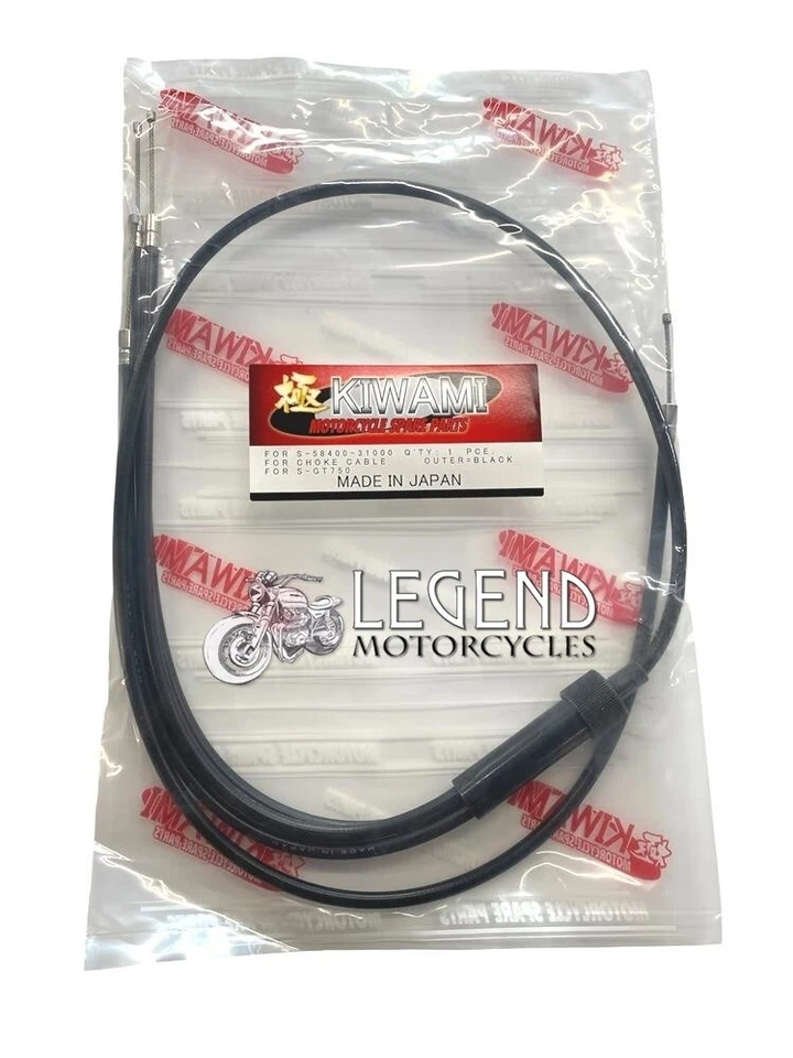 Suzuki GT380,GT550,GT750 J,K Starter Choke Cable LMC- 1120 - Image 1 of 1