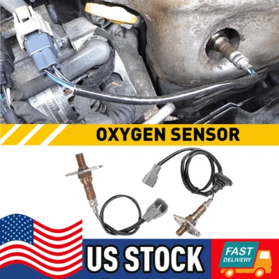 Fit 2000 2001 2002 2003 2004 Toyota Tacoma 2Pcs Oxygen Sensor Upper & Under - Image 1 of 4