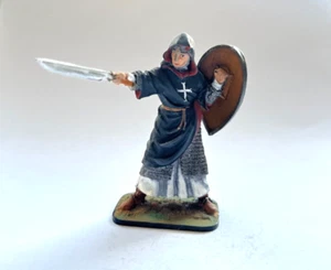 TIN SOLDIER 54 MM Brother Knight of St. John Order in Holy Land, 12 C. - Picture 1 of 2