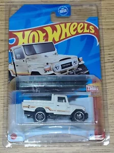 2023 Hot Wheels Toyota Land Cruiser 194/250 HKL07 Then & Now Ivory TREASURE HUNT - Picture 1 of 2