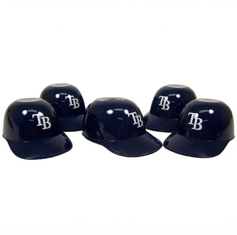 Tampa Bay Rays Rawlings MLB Ice Cream Snack Helmets 5 Pack Cover