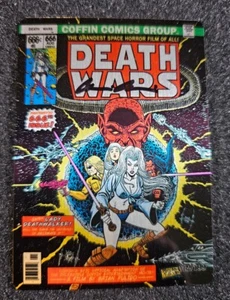 LADY DEATH FANTASIES #1 DEATH WARS HOLO EDITION Metallic Card Signed Certified - Picture 1 of 8
