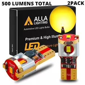 LED Amber Yellow Front Side Marker Light Bulb Pair Set for 05-07 Scion tC,Corner - Foto 1 di 9