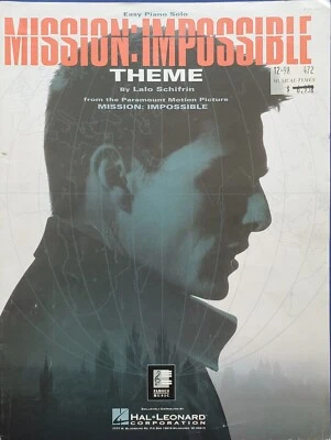 Mission Impossible Theme Easy Piano Solo Sheet Music g4 - Image 1 of 2