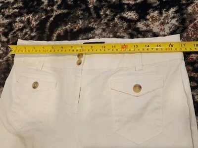 DOLCE & GABBANA Pants Off White Straight Leg Trouser IT46/US12 - Image 1 of 4