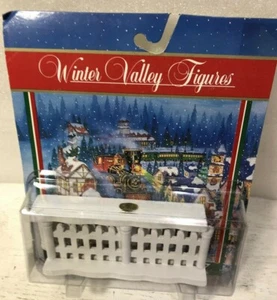 Wintertal Figuren Weihnachtsdorf Holzzaun 2er Set, Atico Inter.-NEU - Bild 1 von 5