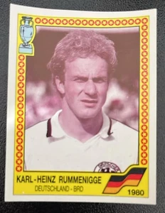 PANINI KARL-H RUMENIGGE DEUTSCHLAND FUSSBALLSPIELER FIGUR N 15 EURO 88 VINTAGE RAR - Bild 1 von 2