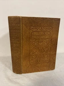 Colliers new encyclopedia a self revising reference volume 5 1921 Embossed Cover - Imagen 1 de 6