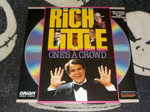 Rich Little One's A Crowd NEW SEALED Laserdisc LD Free Ship $50 - Imagen 1 de 2