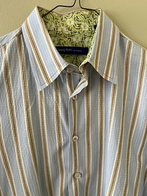 Georg Roth Los Angeles Flip Cuff Long Sleeve Casual Button Up Shirt XL - Image 1 of 4