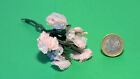 Puppenstuben-Deko: Blumenstrauß zartrosa - 6 Stängel - 11 cm hoch - #6