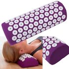 Yoga Massage Bed Mattress Mat Pad + Pillow Relieve Pain Acupressure Cushion Mat