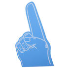 Riesen Schaumstoff Finger blau für Sport & Events