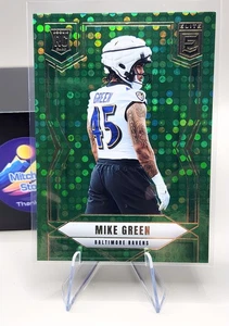 2025 Donruss Elite🏈 Mike Green #189 Rookie Green Disco Baltimore Ravens RC - Picture 1 of 2