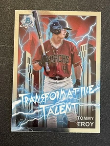 2023 Bowman Draft #TT-2 Tommy Troy Transformative Talent - Picture 1 of 2
