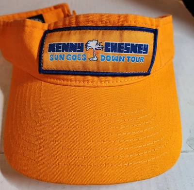 Kenny Chesney солнце идет вниз тур без обуви нации оранжевый козырек шляпа - Изображение 1 из 3