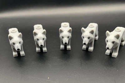 Lego CMF Lobo Minifigura Nuevo Wolfpack Animal Depredadores Lote de 5 Foto 1 de 4