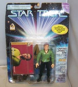 1996 PLAYMATES STAR TREK ORIGINAL TV SERIES CAPTAIN JAMES T. KIRK CASUAL 16031 - Picture 1 of 2