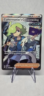 Ciphermaniac's Codebreaking 198/162 Pokemon TCG Sv05: Temporal Forces Holo NM - Image 1 of 2