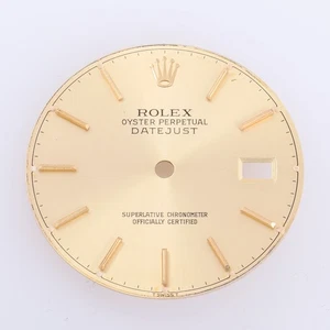 Rolex Datejust 36 mm esfera con palo de champán, T Swiss T, parte 16013 16233 #C47 - Imagen 1 de 5