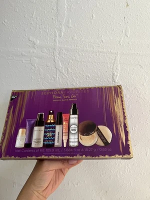 SEPHORA FAVORITOS Prime, Set, Go Maquillaje Regalo Vacaciones Set de Regalo Ajuste de Imprimación Nuevo en Caja Foto 1 de 4