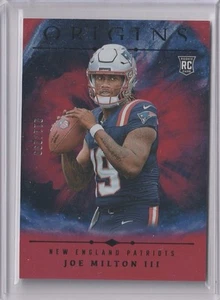 2024 Panini Origins - Rookies Joe Milton III #134 Holo Red /299 (RC) - Bild 1 von 2