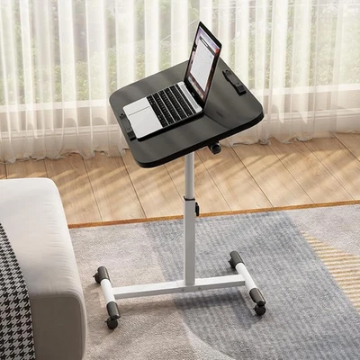 Height Adjustable Mobile Over Bed Table Hospital Overbed Aid Chair Laptop Tray - Image 1 of 4