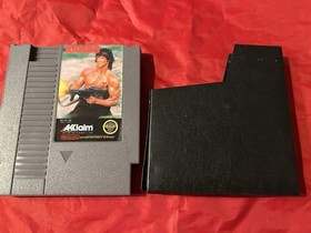 NES Rambo Game With Sleeve