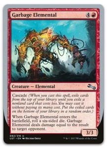 Garbage Elemental (D) #82 (NM) Unstable UST Magic MTG - Picture 1 of 2