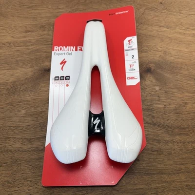 Specialized Romin Evo Expert Gel Sattel 143mm Körpergeometrie weiß - Bild 1 von 4
