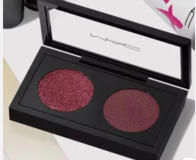 Sombra de ojos MAC X 2 Blazing Blizzard (L) marrón (S) Foto 1 de 2