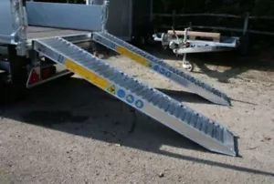 1900mm Long Aluminium Loading Ramps (pair) for IFORWILLIAMS Trailers - Picture 1 of 3