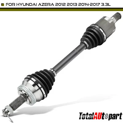 Conjunto de eixo CV para Hyundai Azera 2012-2017 3.3L dianteiro esquerdo naturalmente aspirado - Imagem 1 de 4