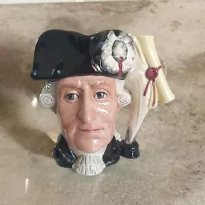 Royal Doulton großer doppelter Charakterkrug George III & George Washington D6749 - Bild 1 von 3