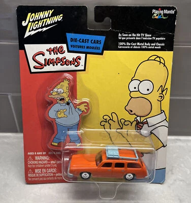 MARGE'S CAR 2003 JOHNNY LIGHTNING THE SIMPSONS 1/64 Scale NEW SEALED - Image 1 of 4