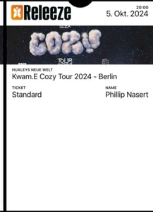Kwam.E Ticket Berlin - Bild 1 von 2